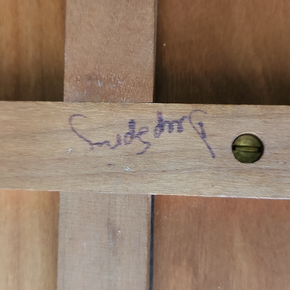 Vintage Deep Spring Collapsible Wooden Basket - Picture 5 of 8